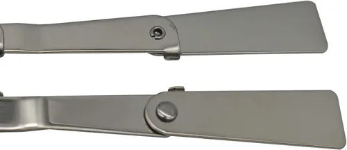 Miniatura 5 de Maydahui Tenedor de cuchara plegable portátil para acampar, 6 unidades, SUS 18/10 (304), tenedores de frutas plegables multifuncionales para viajes
