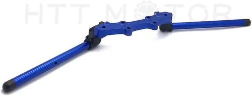 Miniatura 3 de HB-YMT07-A- Nuevo juego de manillar de placa adaptadora de clip compatible con MT-07 FZ-07 2014-2017 azul