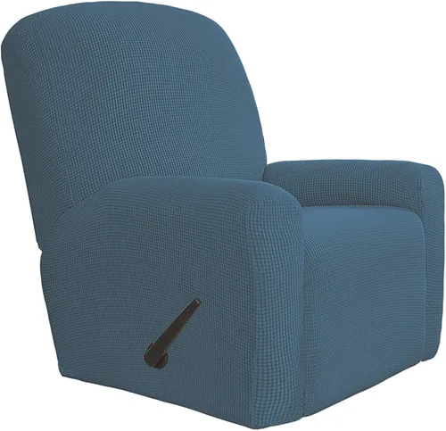 Miniatura 100 de Easy-Going - Funda elástica para sofá reclinable y sofá cama, 6 piezas, protector de muebles, suave, parte inferior elástica, tela jacquard