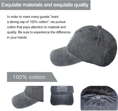 Miniatura 2 de Gorra de béisbol para padre, ajustable, estilo clásico, para hombre y mujer, Beísbol, talla única