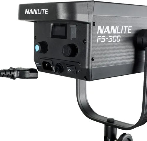 Miniatura 8 de Nanlite FS-300 Luz diurna AC LED Monolight - Luz COB de 5600K de alto rendimiento con montaje Bowens, control de aplicación y 11 efectos