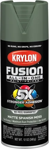 Miniatura 68 de Krylon Fusion - Pintura en aerosol adhesiva todo en uno para uso en interiores y exteriores, 12 onzas, aluminio Icy Grape