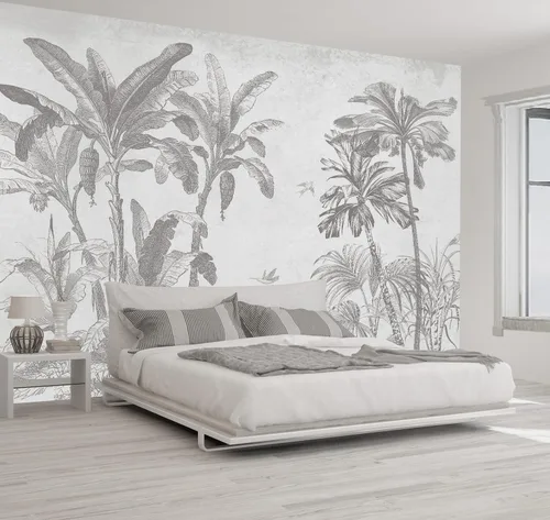 Miniatura 28 de Papel tapiz grande con escenas de playa, murales de pared con ondas oscuras para baño, sala de estar, dormitorio (no es de pelar y pegar)