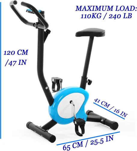 Miniatura 8 de Bicicleta estática para niños pequeños con pantalla LCD, bicicletas estacionarias para niños, estilo moderno simple y ligero, adecuada