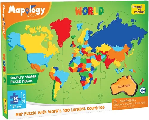 Miniatura 12 de Imagimake Mapology Monumentos del Mundo Rompecabezas 3D para niños de 8 a 10 años Juguetes educativos y de aprendizaje para 5 a 7 años