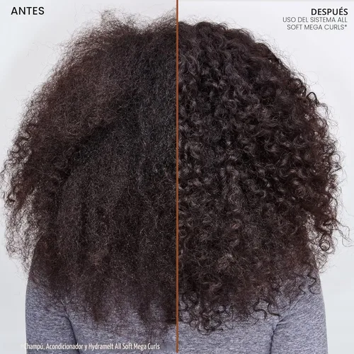 Miniatura 3 de Redken All Soft Mega Curls Hydramelt - Tratamiento sin enjuague para cabello rizado y rizado extremadamente seco, loción hidratante para el cabello