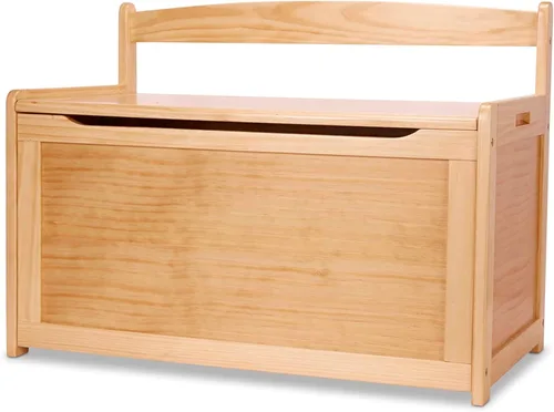 Miniatura 10 de Melissa & Doug Baúl de madera resistente para juguetes
