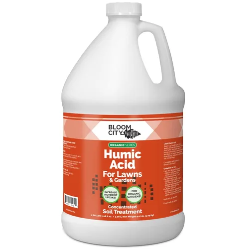 Miniatura 7 de Bloom City Fórmula Orgánica Líquida de Salud del Suelo Húmico, Excelente para Plantas de Interior, Jardines y Césped, Cuarto de Galón (32 oz)