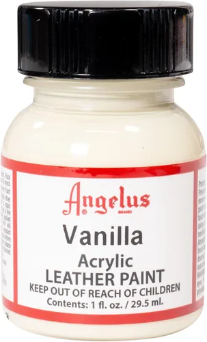 Miniatura 176 de Angelus - Pintura acrílica para cuero, 4 Fl Oz, color blanco - Pintura para cuero profesional flexible, resistente a grietas, arañazos