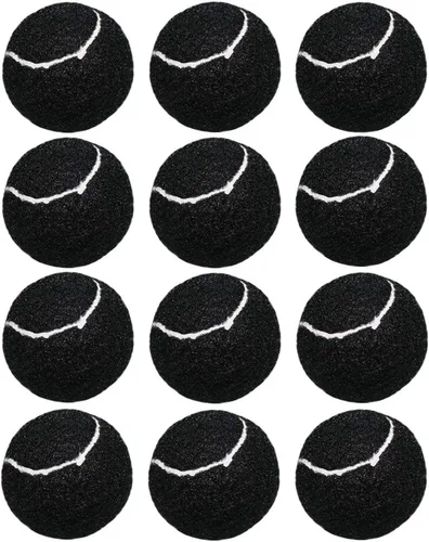 Miniatura 24 de URBEST Pelota de tenis, 12 paquetes de pelotas de tenis de entrenamiento, pelotas de práctica para jugadores novatos, pelotas de juego para perros