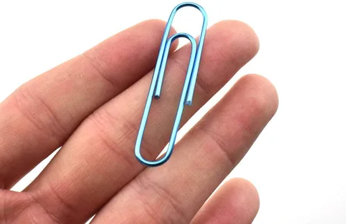 Miniatura 26 de HAHIYO Clips de papel grandes de 1.1 pulgadas (1.102 in) de longitud, clips negros con revestimiento de vinilo para evitar arañazos y desgarros