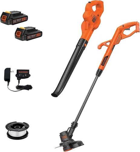 Miniatura 4 de BLACK+DECKER Cortadora/bordeadora de hilo de litio de 20 V MAX con batería de litio adicional de 2.0 amperios hora (LCC222 y LBXR2020-OPE)