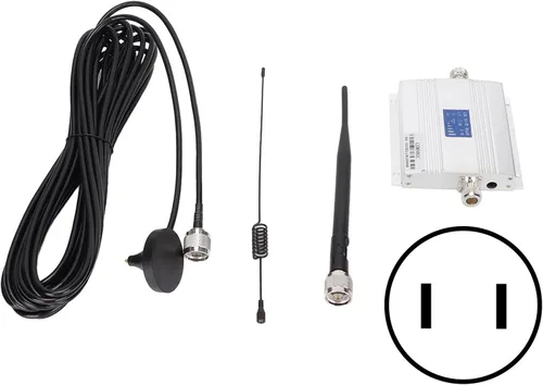 Miniatura 5 de Amplificador de teléfono celular, repetidor de amplificador de teléfono móvil con antena de ventosa de 32.8 ft y antena pequeña, área de cobertura