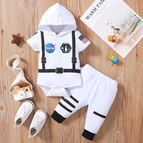 Miniatura 2 de Disfraz de Halloween para bebé, disfraz de uniforme recién nacido con sombrero