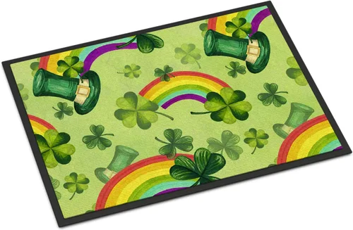 Caroline's Treasures BB7560MAT - Felpudo de acuarela para puerta delantera, 18 x 27 pulgadas, para interiores y exteriores, para entrada,
