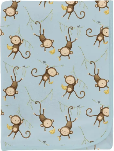 Miniatura 11 de Kic Kee Pants Print Swaddling Blanket (Baby Rose Heart Bunting - One Size)