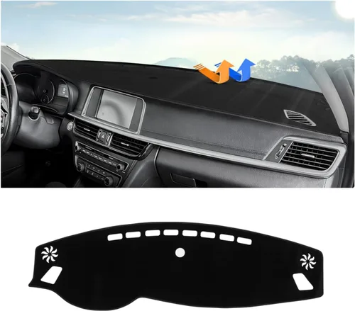 Miniatura 22 de Autorder Cubierta de salpicadero para Hyundai Sonata 2006 2007 2008 Accesorios Cubierta de tablero Actualización de franela Dash Mat Parasol