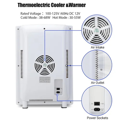 Miniatura 6 de Incubadora científica de 25 L, laboratorio de incubadora digital de calefacción y refrigeración, control preciso de temperatura de 10 a 140.0 °F