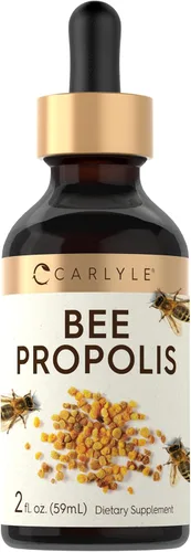 Carlyle Gotas de tintura de propóleo de abeja | 2 onzas líquidas | Extracto líquido | Suplemento sin OMG, sin gluten