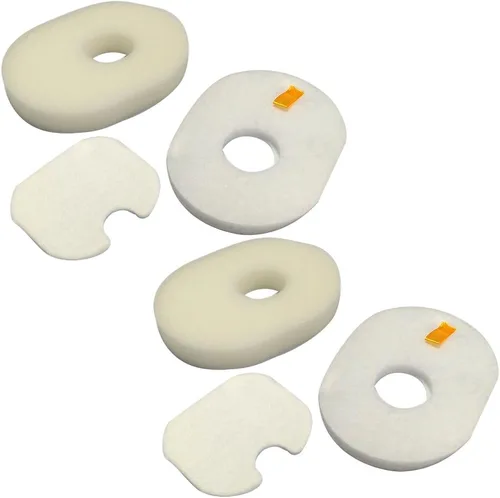 Paquete de 2 filtros de repuesto para filtro de vacío Shark Rocket, compatible con HV300, HV300W, HV300C, HV301C, HV301, HV303, HV305, HV310,