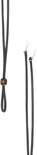 Miniatura 2 de Gamboa Correa de barbilla para sombrero de cuero 100% para hombres y mujeres, cordón de barbilla extraíble para sombrero de vaquero y sombreros
