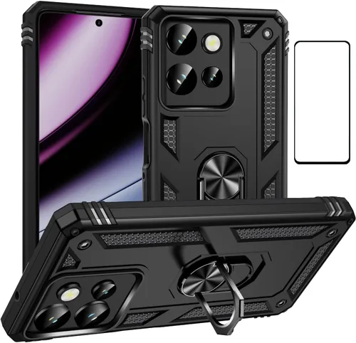 Miniatura 105 de Funda para Xiaomi redmi Note 12 Pro Plus 5G con protector de pantalla, soporte delgado protección militar a prueba de golpes Armor Defender Funda