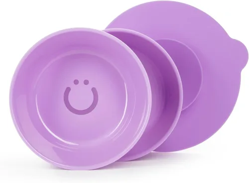 Miniatura 14 de Ubbi Juego de tenedores y cucharas de acero inoxidable para niños pequeños, 4 unidades, asas de silicona de fácil agarre, utensilios