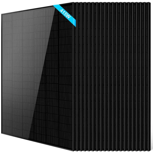 Miniatura 31 de SUNGOLDPOWER UL61730 - Panel solar de 450 W, 8 unidades, monocristalino, célula de clase A, rígido, alta eficiencia, carga de 12 V/24 V/48 V