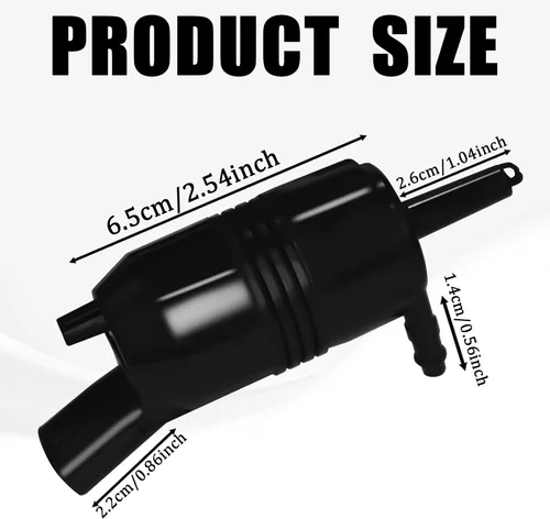 Miniatura 2 de Bomba de lavaparabrisas con junta de repuesto OEM#89025062 385-232316A 8-6710, bomba de motor de líquido lavaparabrisas compatible con Chevy, GMC