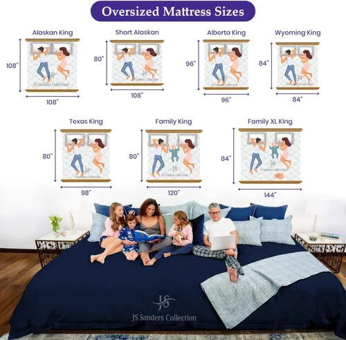 Miniatura 6 de CASA LINEN Alaskan King - Juego de sábanas de 4 piezas de 1000 hilos, juego de sábanas de lujo más suave de hasta 15 pulgadas de profundidad, 100%