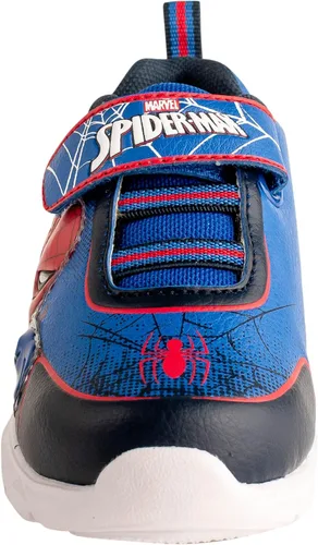 Miniatura 3 de Marvel Spider-Man - Tenis con luz para niños pequeños, color azul rey