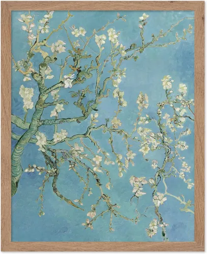 Miniatura 56 de Poster Master Póster clásico de Van Gogh, impresión impresionista vintage, regalo para artista, pintor, autorretrato, sombrero de paja, dibujo