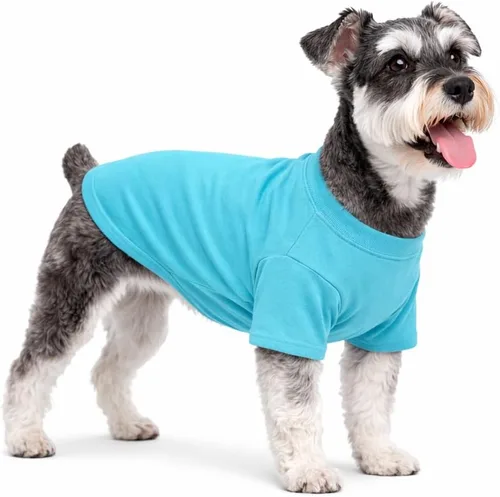 Miniatura 76 de Lovelonglong 2019 - Ropa para mascotas, Disfraces para Perro, Ropa Camisetas en blanco para Perros Grande Medianos Pequeños 100% Algodón 18