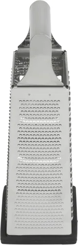 Miniatura 3 de GoodCook Gourmet - Rallador de caja de 4 lados, acero inoxidable, cuchillas grabadas con filo, base antideslizante