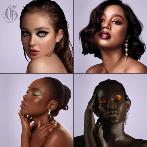 Miniatura 5 de Sombra de ojos mineral mate Moonlight - Sombra de ojos morada, sombra de ojos brillante, maquillaje mineral orgánico, sin talco, alto pigmento, Luz