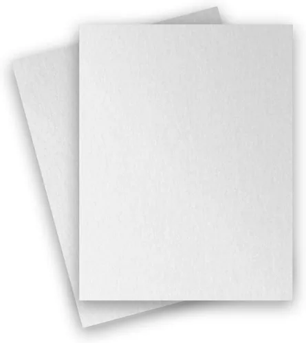 Miniatura 2 de Stardream Metallic - Papel de cartulina de 8.5 x 11 pulgadas - ACUAMARINA - Cubierta de 105 libras (284 gsm) - Paquete de 25