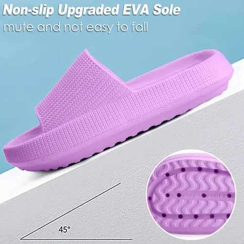 Miniatura 5 de Orthoshoes Sandalias de nube para niños y niñas, cómodas, con suela gruesa, antideslizantes, para ducha, baño, zapatos de playa de verano para niños