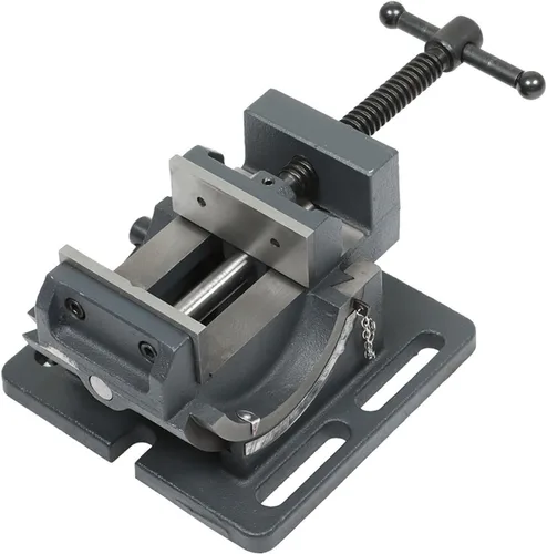 Prensa de taladro industrial de sobremesa 3in en ángulo tornillo de banco resistente para mecanizado de máquina herramienta
