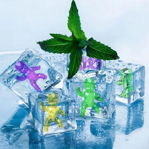 Miniatura 6 de King Cake Babies, 30 piezas de 1.2 pulgadas Mardi Gras mini bebés de plástico metálico dorado morado verde bebé para decoración de pasteles rey
