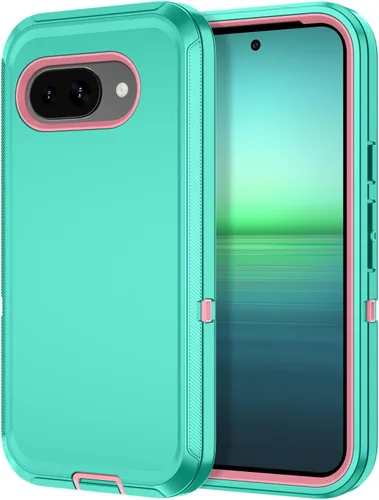 Miniatura 37 de I-HONVA Funda para Google Pixel 7 a Prueba de Golpes/Polvo/Caídas de 3 Capas con Protección Completa del Cuerpo [Sin Protector de Pantalla] Funda