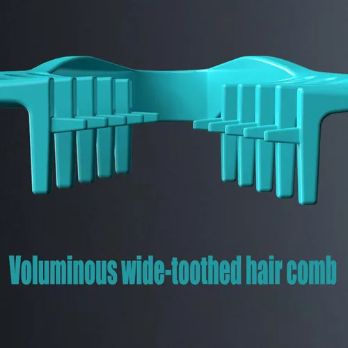 Miniatura 2 de Peine de textura, peine de peinado de textura, peines de cabello de dientes anchos voluminosos, diseño plegable de viaje, herramienta de peinado