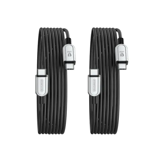 Miniatura 8 de NTONPOWER Cable USB C, cable USB C a USB C de 100 W/5 A, cable de carga PD3.0 C de 10 pies de carga rápida compatible con Samsung Galaxy S23, Pixel