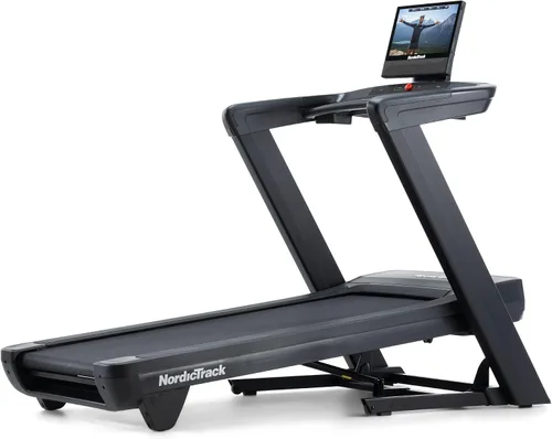 Miniatura 10 de NordicTrack Serie comercial: Cintas de correr plegables premium, inclinación y declive, se requiere membresía iFIT para acceder al contenido