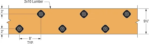 Miniatura 7 de Simpson Strong-Tie APDMW56 Outdoor Accents Mission Collection ZMAX, arandela decorativa con recubrimiento de polvo negro (paquete de 24)