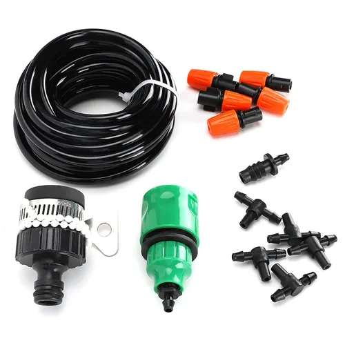 Miniatura 8 de Fydun Sistema automático de micro riego para plantas, accesorios para jardín, cama de flores, patio, césped, sistema de micro riego automático