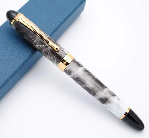 Miniatura 8 de JINHAO X450 - Pluma estilográfica con punta M (negro brillante)