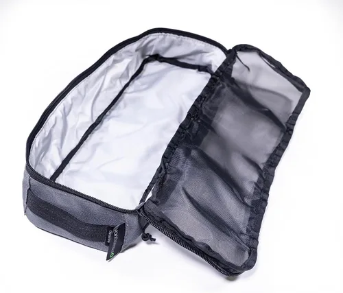 Miniatura 13 de VanEssential Cubo de embalaje con parte superior de malla transparente XS - Gris carbón