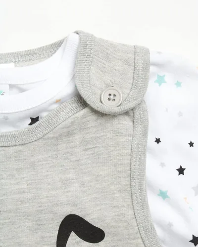 Miniatura 3 de Disney Conjunto de pijama de Mickey Mouse para bebé, 2 piezas y camisa de manga larga