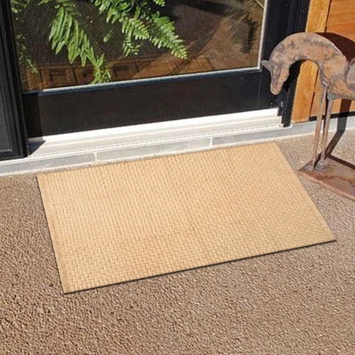 Miniatura 14 de Light & Pro Alfombra de yute, 2 x 3, natural, hecha a mano, trenzada, reversible, alfombra rústica
