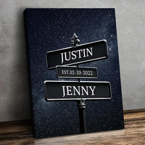Miniatura 73 de CP CANVASPATH Nombre y fecha de pareja en la playa, impresiones en lienzo personalizadas, regalo de amor para aniversario, boda, cumpleaños y Arte